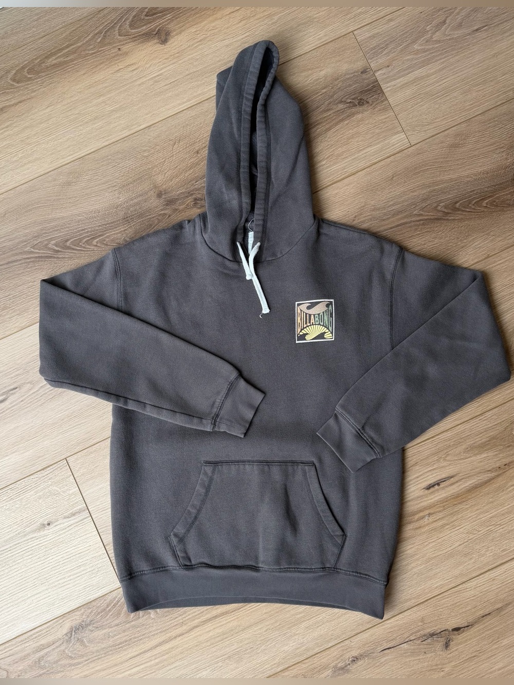 Billabong Gray Hoodie Sweatshirt